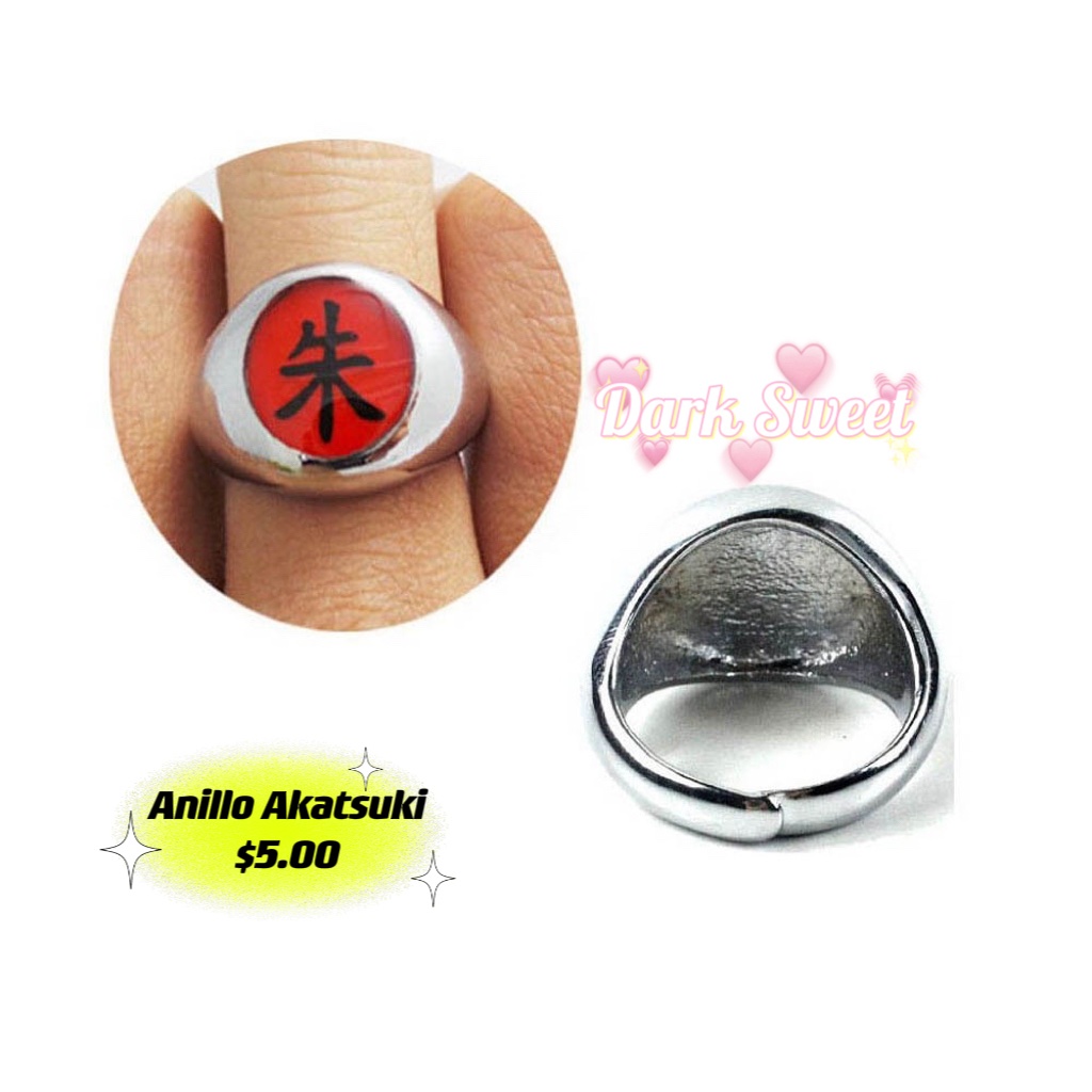 Anillos Akatsuki  Akatsuki, Itachi, Itachi uchiha