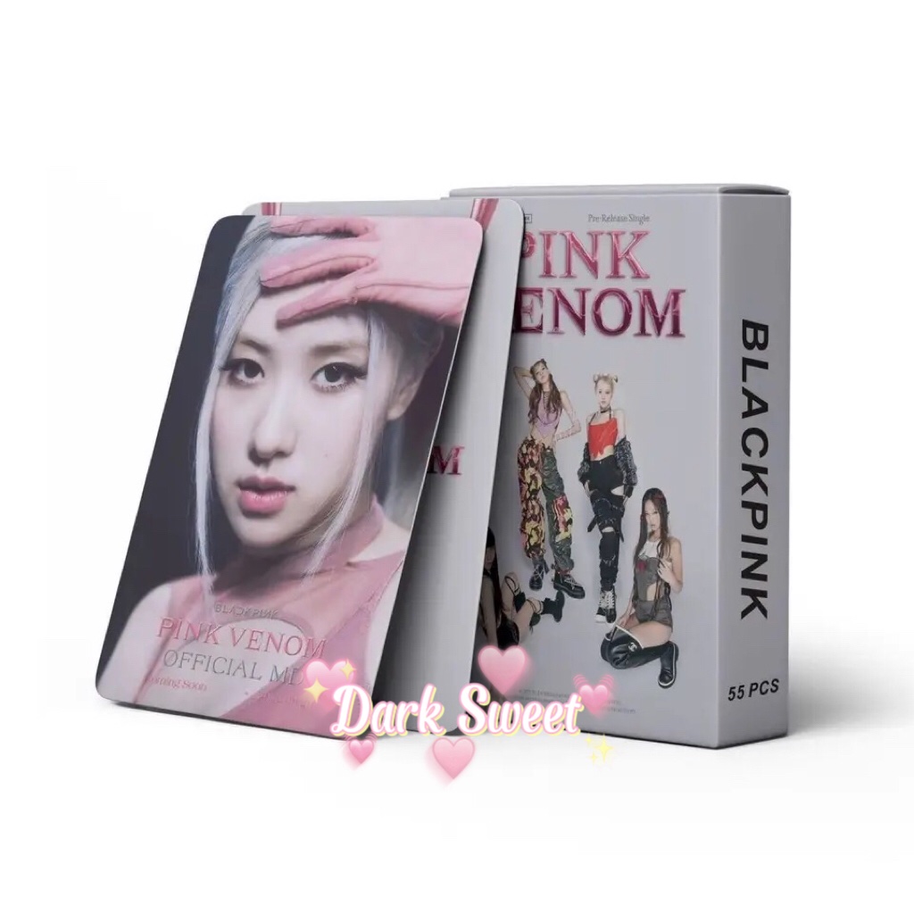 Lomocard blackpink darksweet